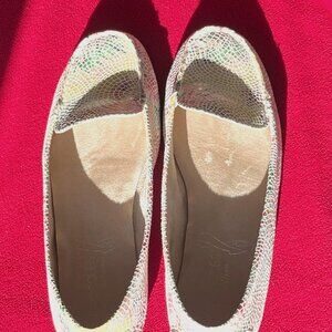 Aerosoles Shoes Nu Day Yellow Floral Flats Size 8.5 Medium